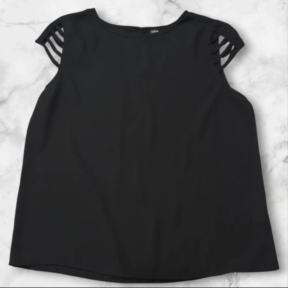 Set Of Five Sleeveless Blouse Tops Shirts Size Medium (M) C63 - Picture 6 of 7